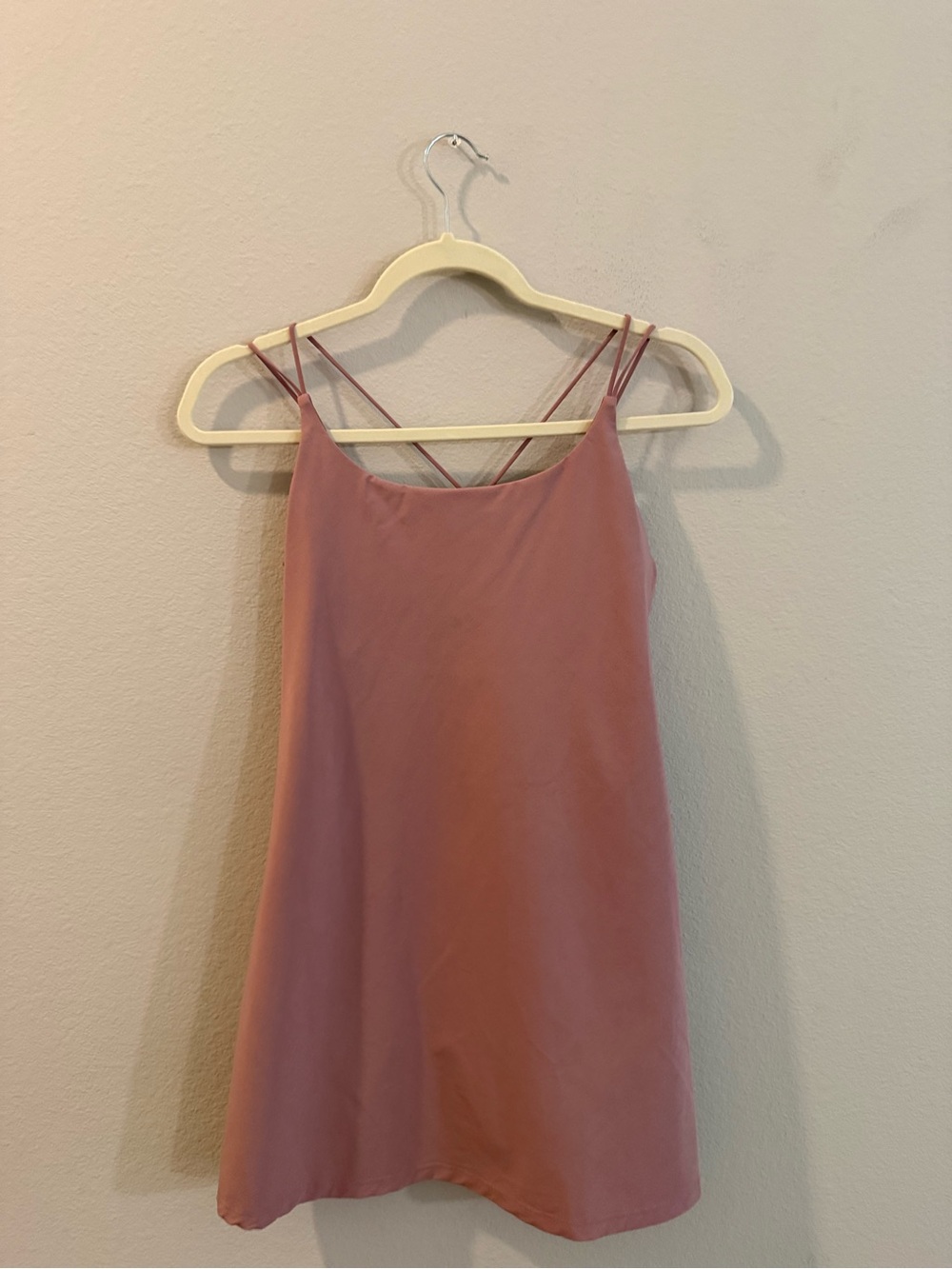 Abercrombie & Fitch Dusty Rose Athletic Dress w/shorts